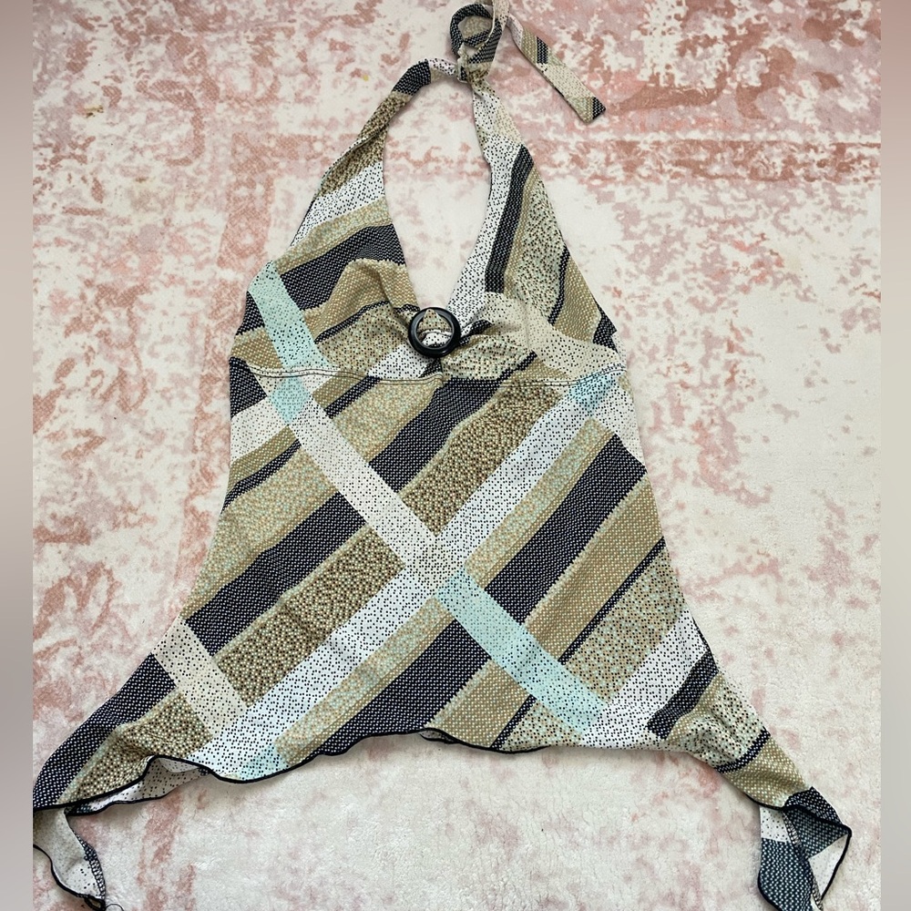Niche USA Patterned Halter Top